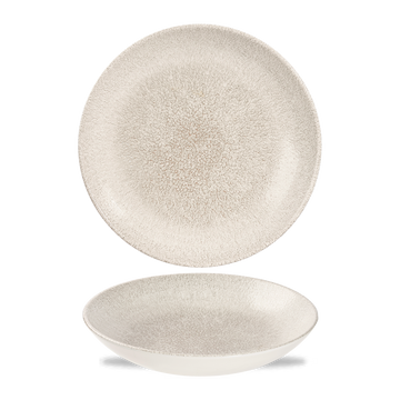 Raku Agate Grey Coupe Bowl 24.8cm